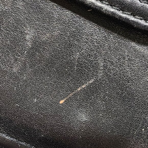 Vintage Picard Black Leather Handbag with Gold-Tone Closure - Made in Germany - Picture 10 of 14